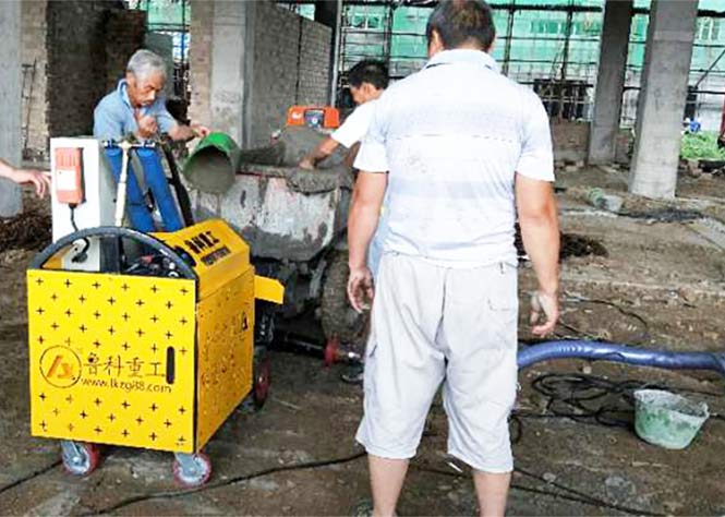 6月28日安徽二次构造柱泵合作明达建设富源物流数字物流港项目 6月28日安徽二次构造柱泵合作明达建设富源物流数字物流港项目