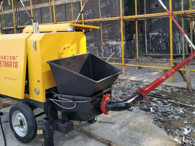 小型细石混凝土泵合作中铁四局南昌轨交集团职工住宅小区项目 小型细石混凝土泵合作中铁四局南昌轨交集团职工住宅小区项目