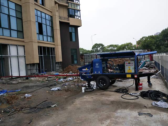 合肥细石混凝土泵合作中大通工程三龙花园项目 合肥细石混凝土泵合作中大通工程三龙花园项目