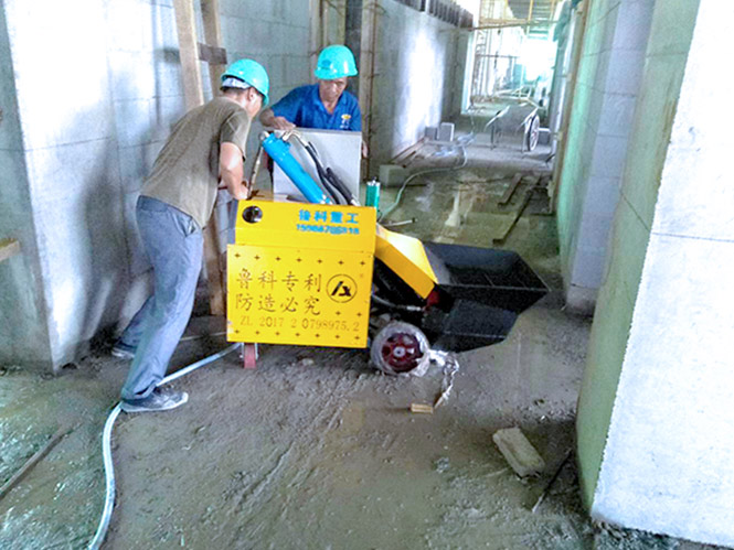 二次构造柱专用细石泵合作中铁建工郑州铁河南段站沈丘北站 二次构造柱专用细石泵合作中铁建工郑州铁河南段站沈丘北站