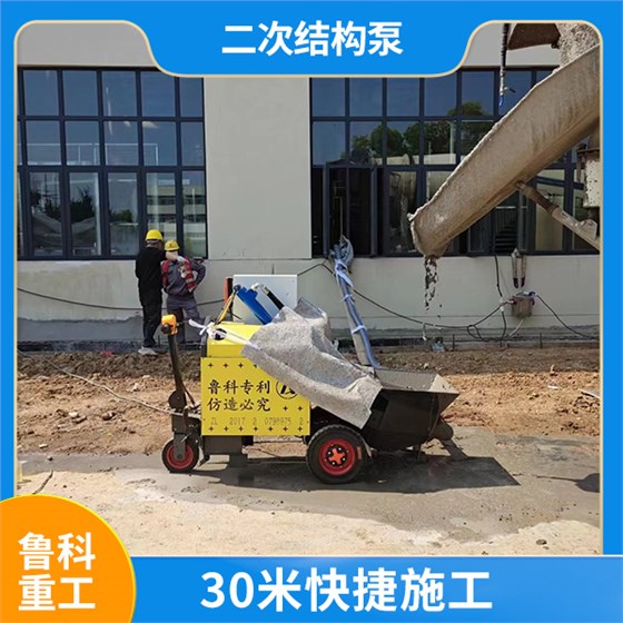 细石二次结构输送泵